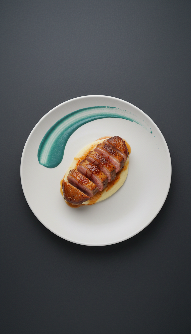 Porcelain Tasting Plate Set